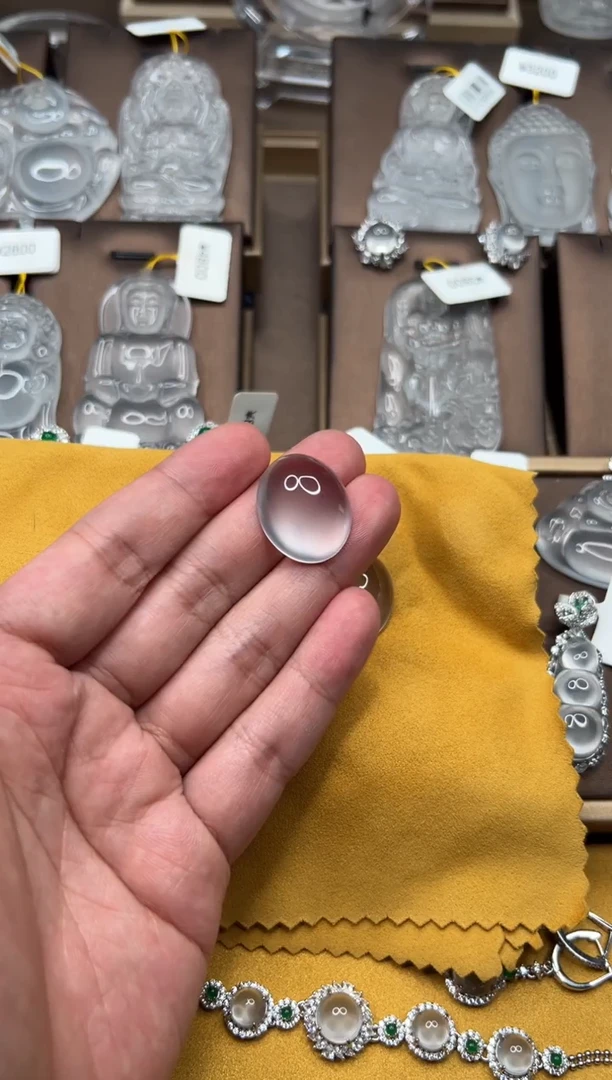 【闪购商品】石英质玉裸石蛋面未镶嵌裸石蛋面