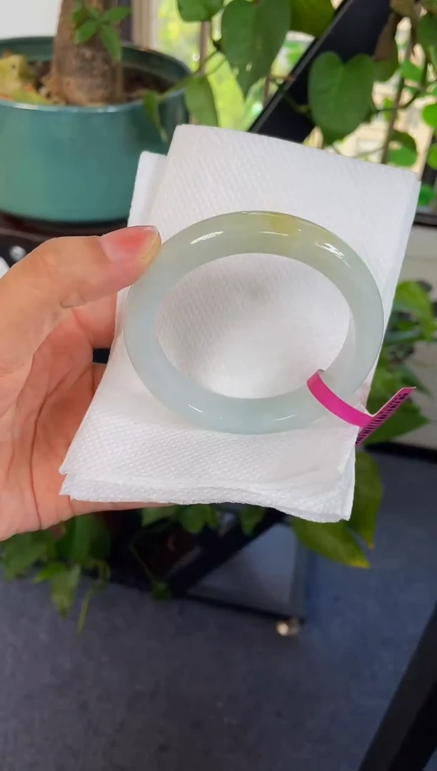 翡翠手镯未镶嵌214手镯57.5