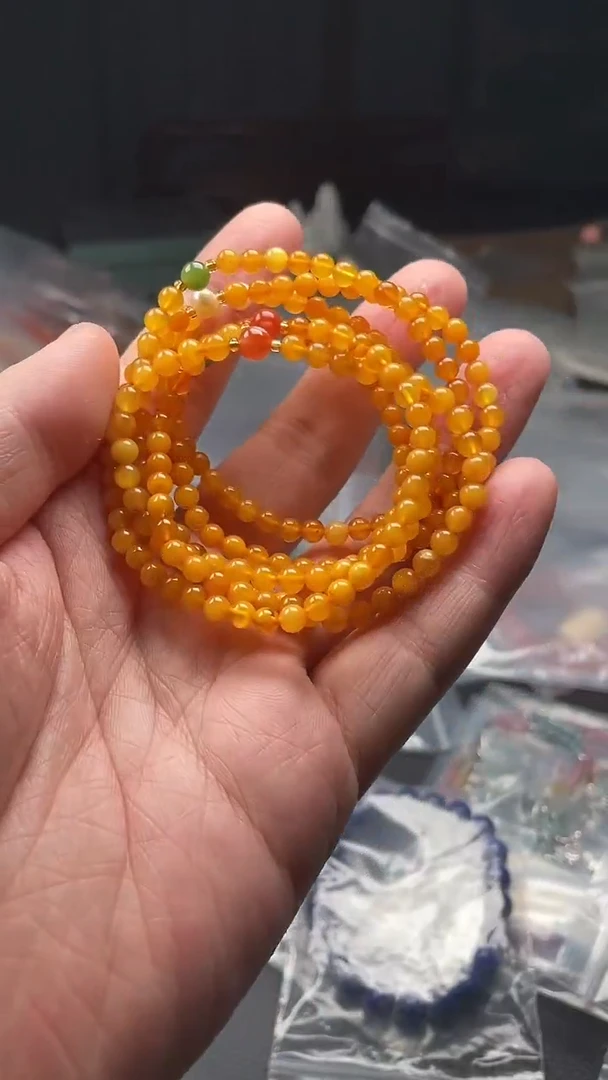 未镶嵌蜜蜡手链多样性发货拍一发一