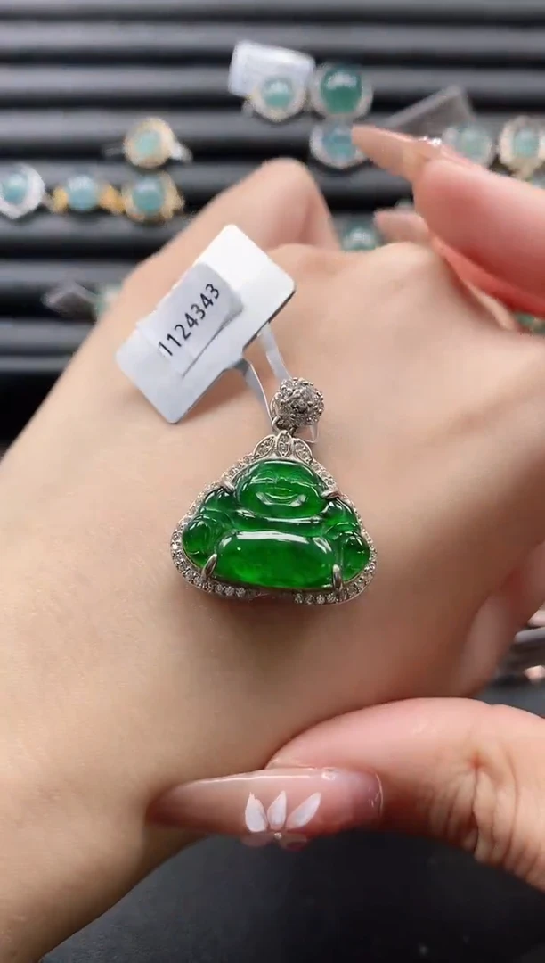 【闪购商品】翡翠戒指银S925镶嵌1111