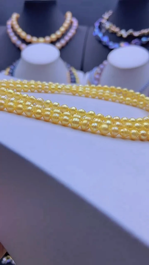 淡水珍珠未镶嵌颈饰1