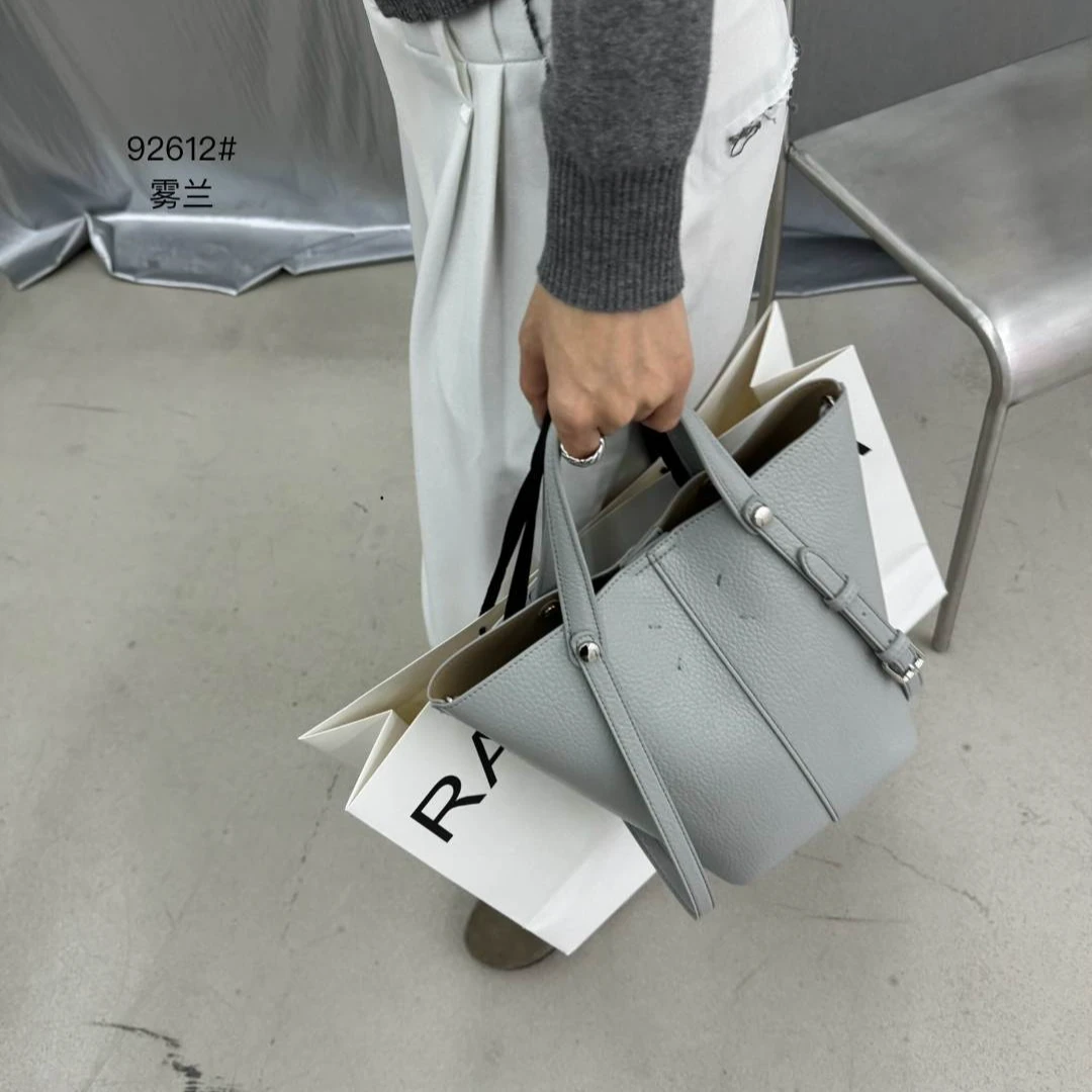 【芝麻集】SK-92612-雾兰RAIN.CUN时尚休闲百搭腋下斜跨轻奢女包