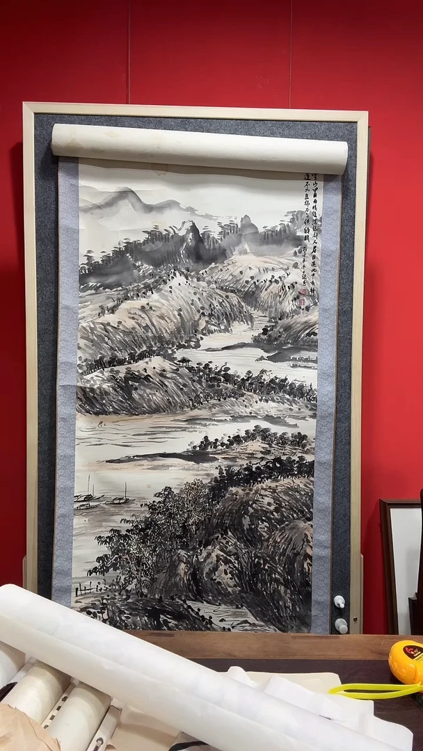 书法青**舞WX 谢仕强 山水