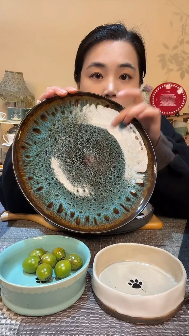 瓷片10.5英寸盘 介意勿拍