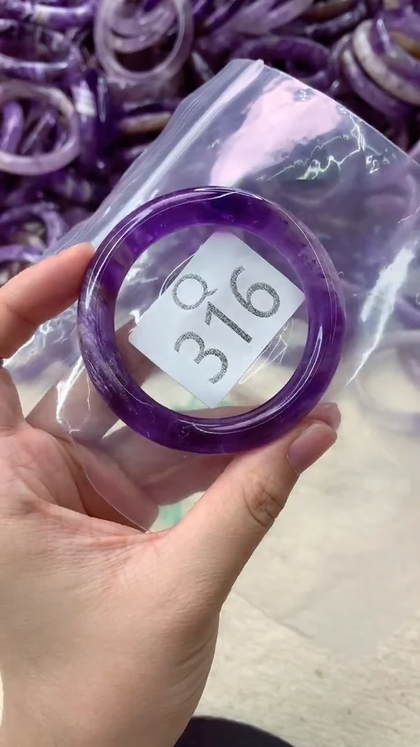 未镶嵌手镯水晶Q316-50