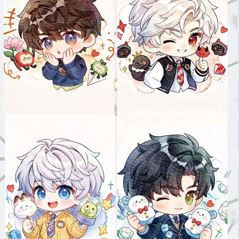 【恋与深空】慕深文创-于阑珊处等你精美无边a4色纸盲盒收藏