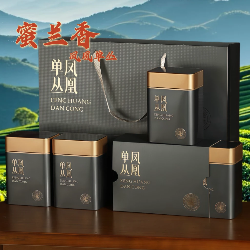 潮州凤凰单丛浓香型蜜兰香凤凰单枞高山茶叶乌龙茶礼盒装