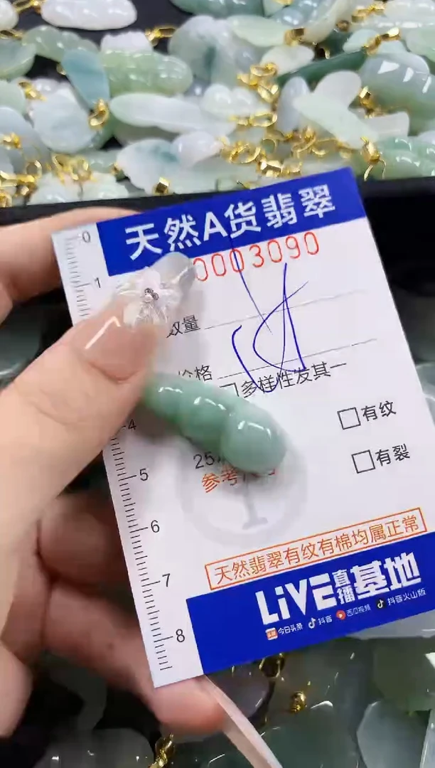 颈饰未镶嵌翡翠天然A货翡翠