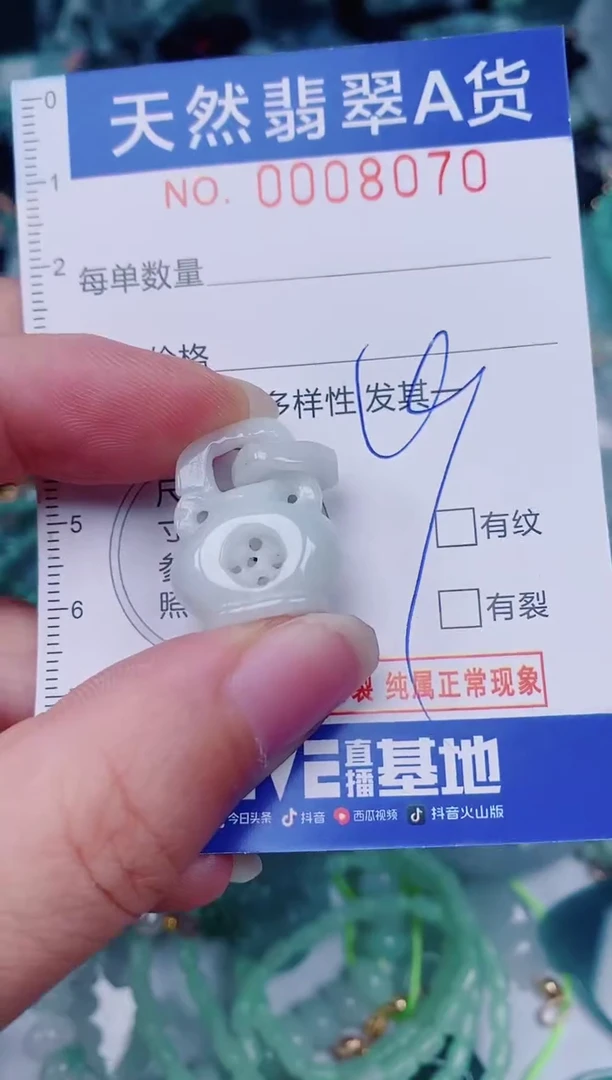 颈饰未镶嵌翡翠00008070