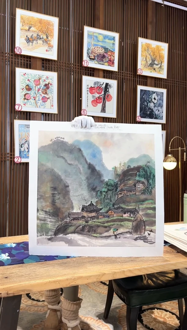 版画版画耿玉琨名章限量版画S