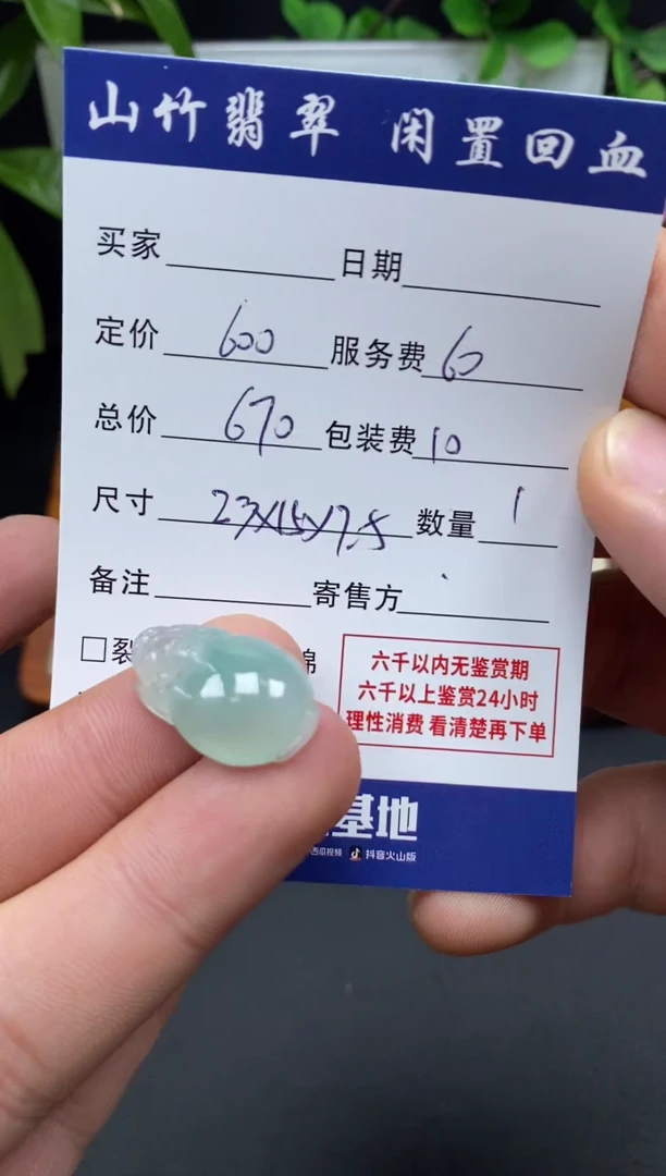 颈饰未镶嵌翡翠3001672