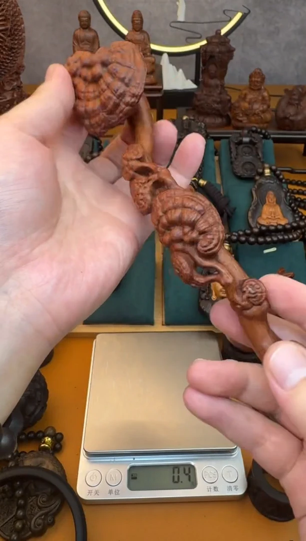 贡木把件《巴布亚贡木》新品血月星空大如意