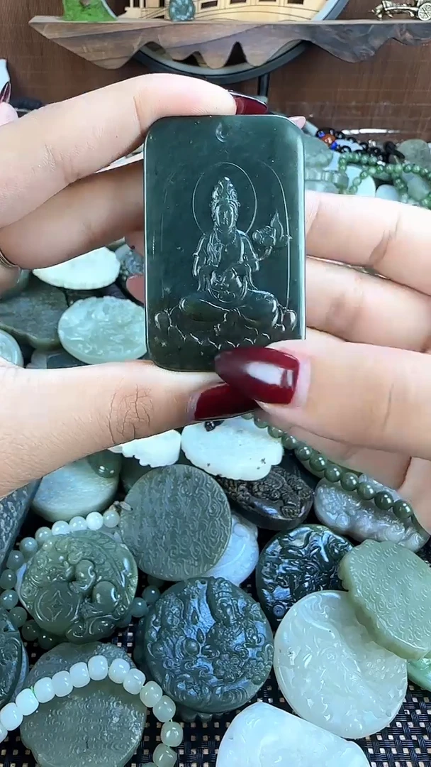 吊坠(不含链)未镶嵌和田玉1