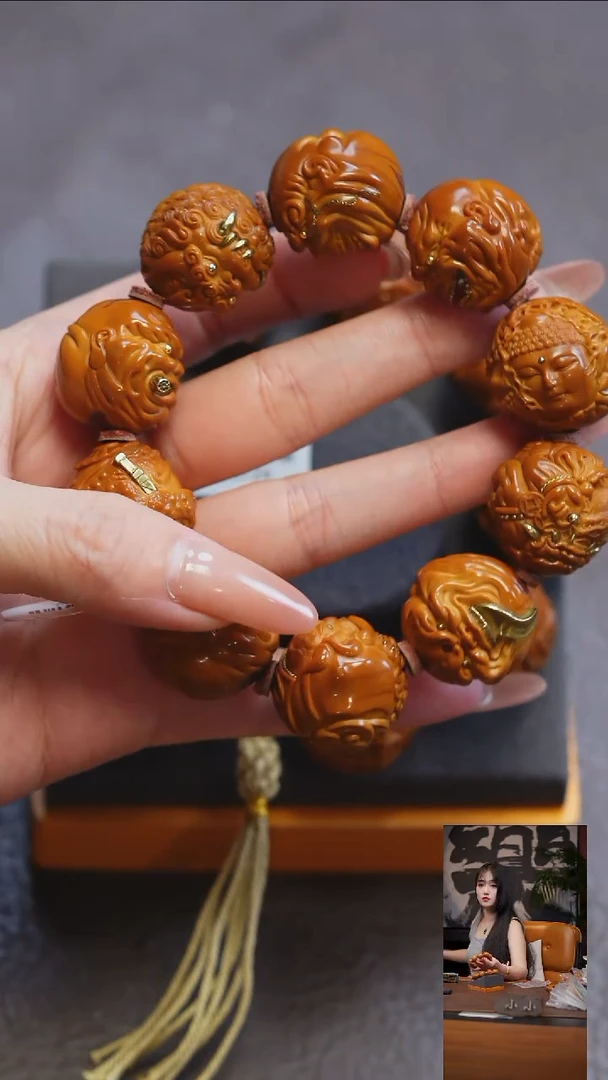 手串/手链橄榄核油***鸭手串/手链 橄榄核