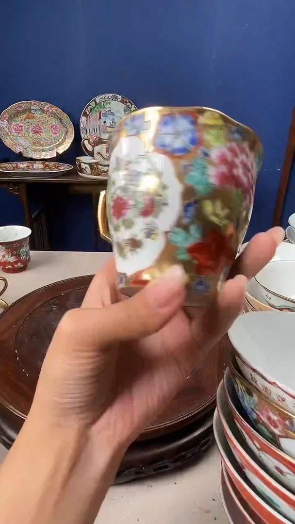 摆件微瑕景德镇厂瓷摆件单件