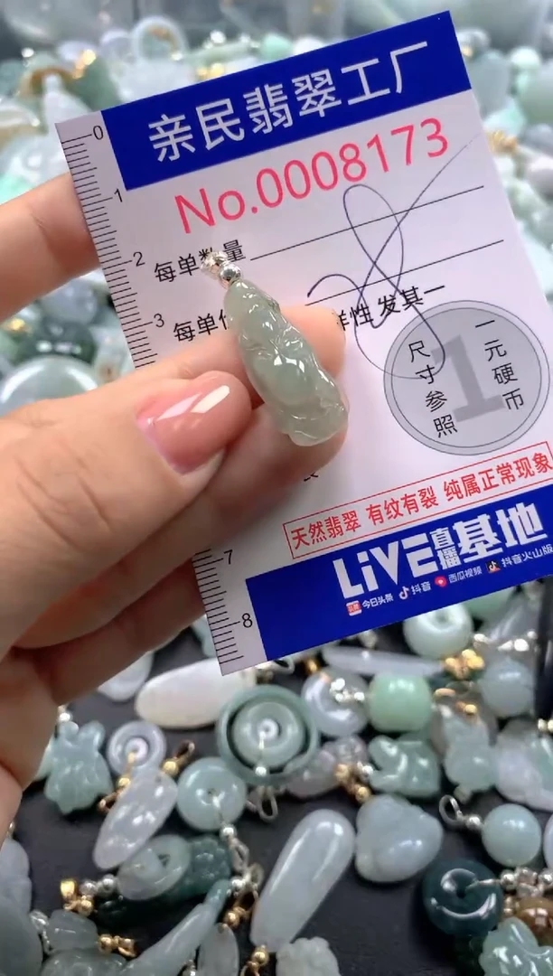颈饰未镶嵌翡翠8173