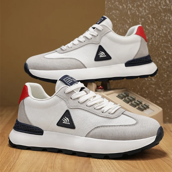 YEARCON/意尔康男鞋春季阿甘鞋休闲板鞋跑步运动潮鞋E51501042