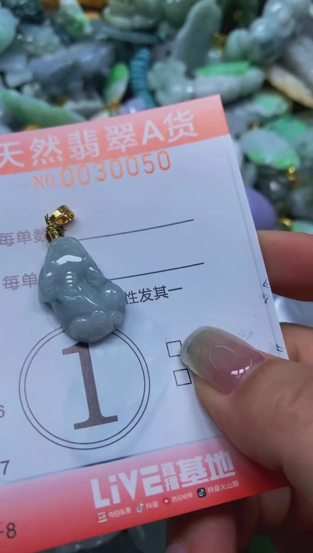 翡翠未镶嵌颈饰闪购0030050