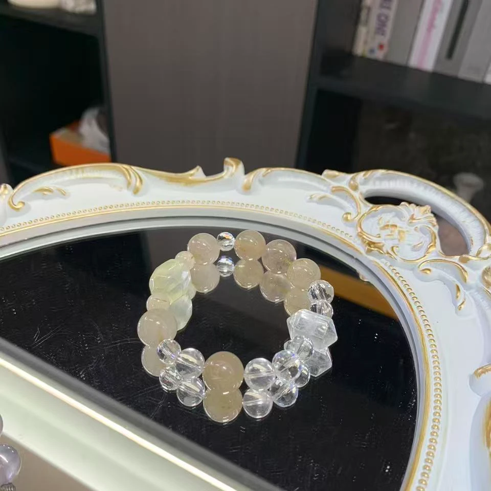 金发晶黄水随型氛围感手串（多样性发其一）