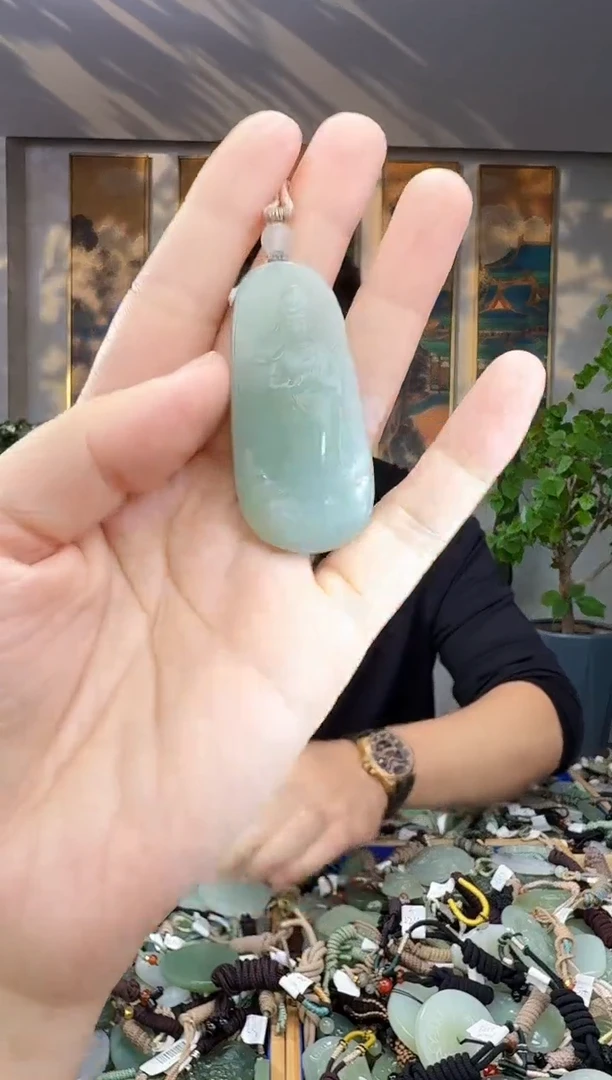 未镶嵌和田玉挂件拍一发一