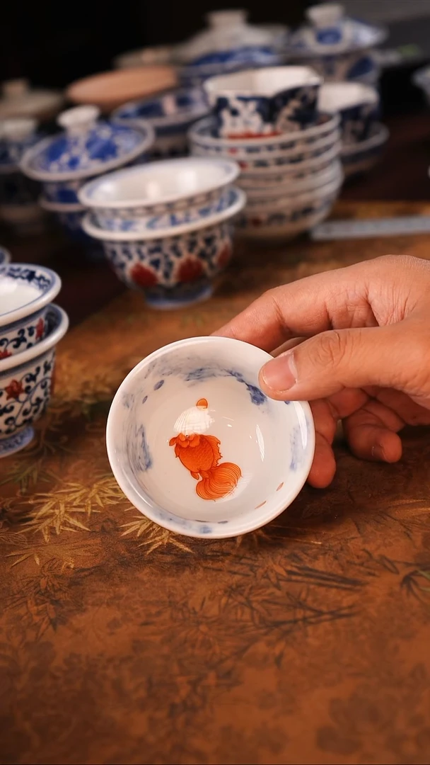 景德镇手工手绘茶器-68