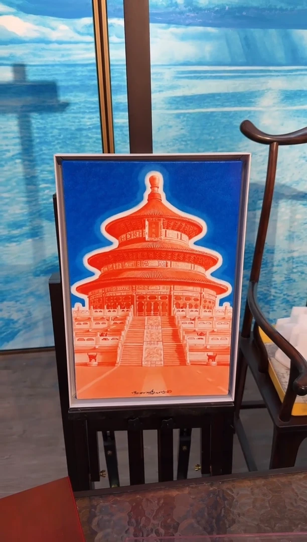 国画Z天津人美--冯丽鹏老师-45*30-油画