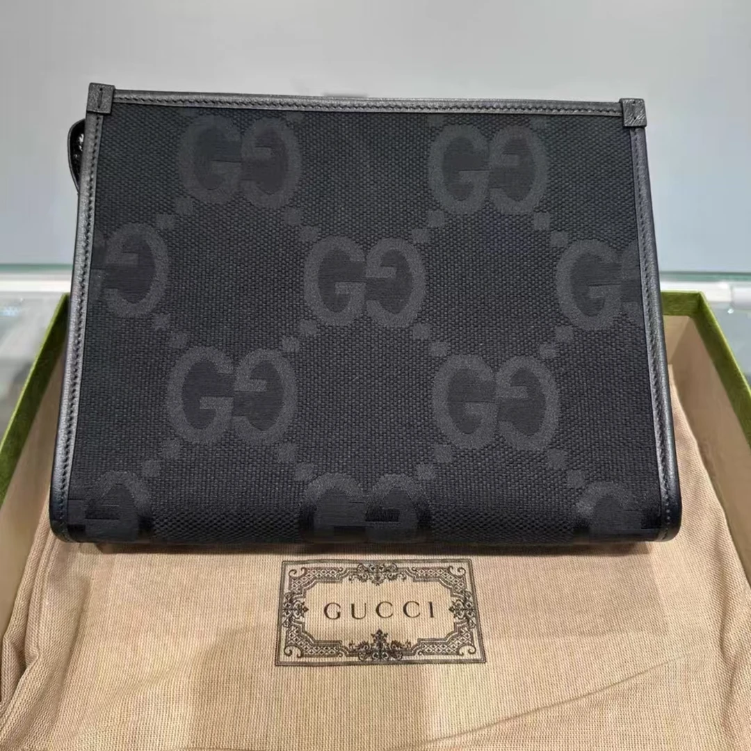 未使用 GUCCI/古驰 古驰老花洗漱包/A85