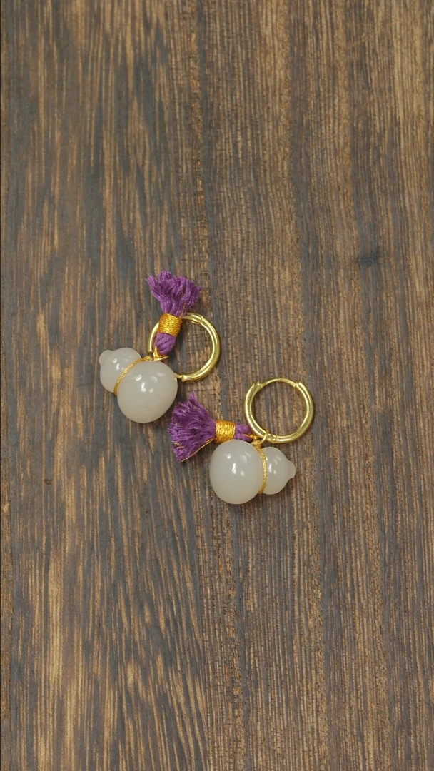 和田玉银S925镶嵌珠宝奇石1