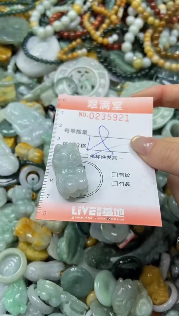 未镶嵌挂件翡翠闪购0235921