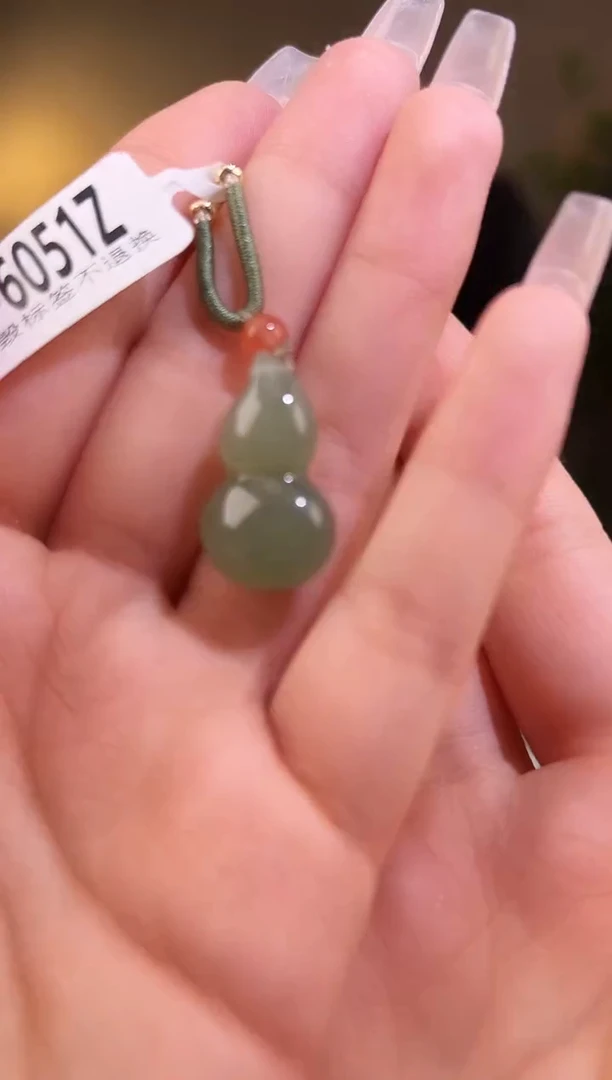 【闪购商品】和田玉颈饰未镶嵌葫芦6051