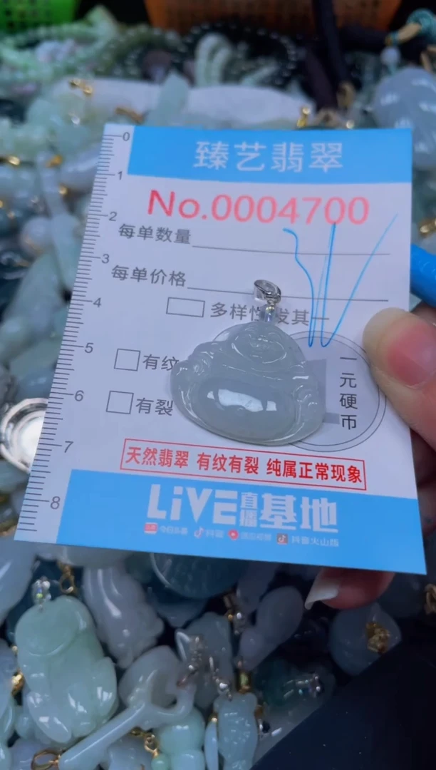 颈饰未镶嵌翡翠4700