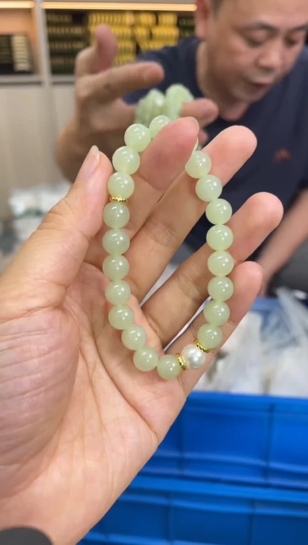 手串未镶嵌和田玉多样性发一件
