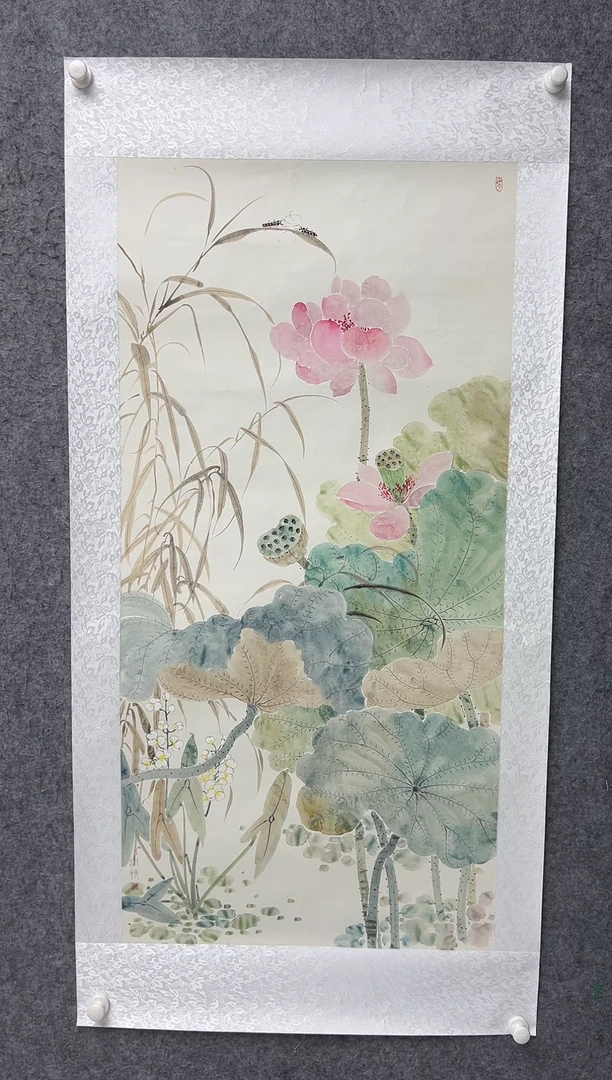 国画邹训精-8平尺-国画作品