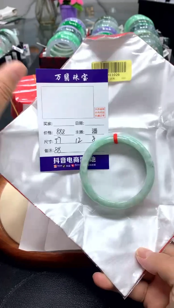 未镶嵌手镯翡翠/潘/9-11/--88