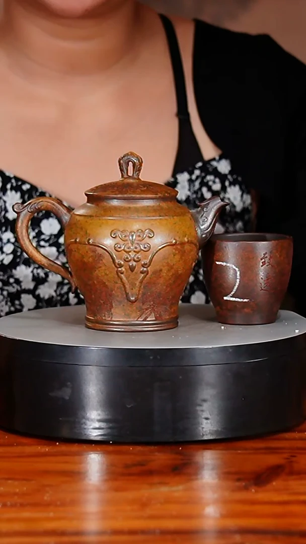 宜兴原矿紫砂壶茶壶350C