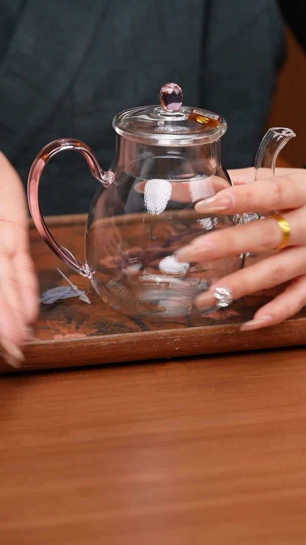 【闪购商品】禾器/晶彩云仕壶/浅粉色/定制版