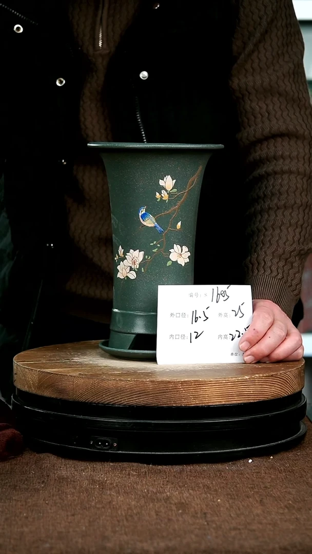 【闪购商品】紫砂花盆1605+z宜兴紫砂花盆