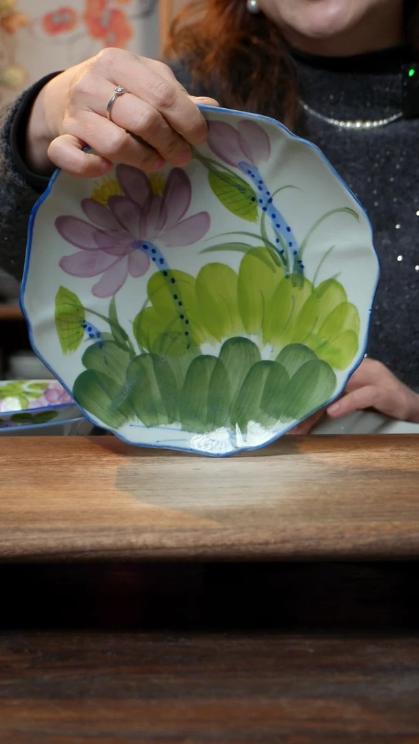 【闪购商品】碗福利1件套  高温釉下彩手工手绘