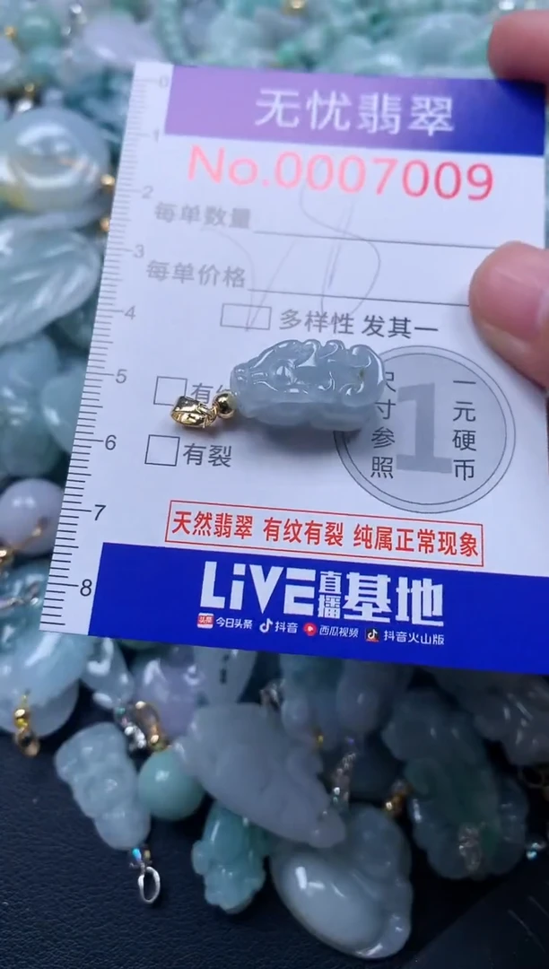 颈饰未镶嵌翡翠7009