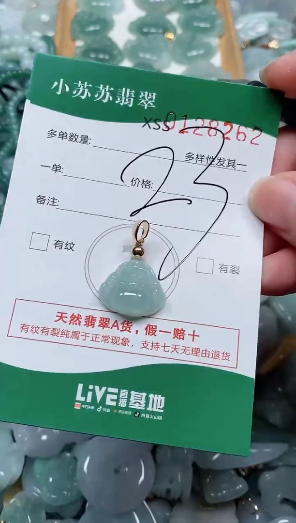 【闪购商品】翡翠颈饰未镶嵌闪购商品0128262