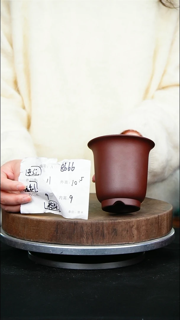 紫砂花盆8666紫砂花盆