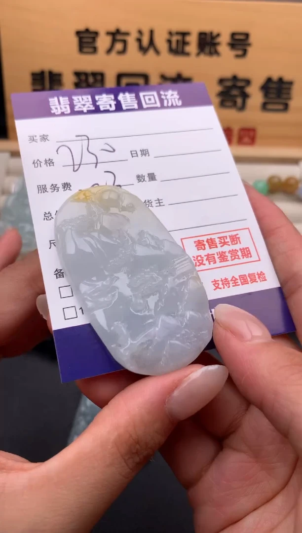 翡翠未镶嵌颈饰10134002