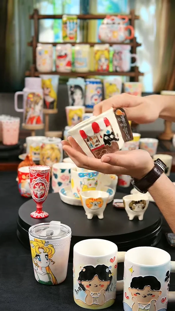 杯子景德镇文创陶瓷A557