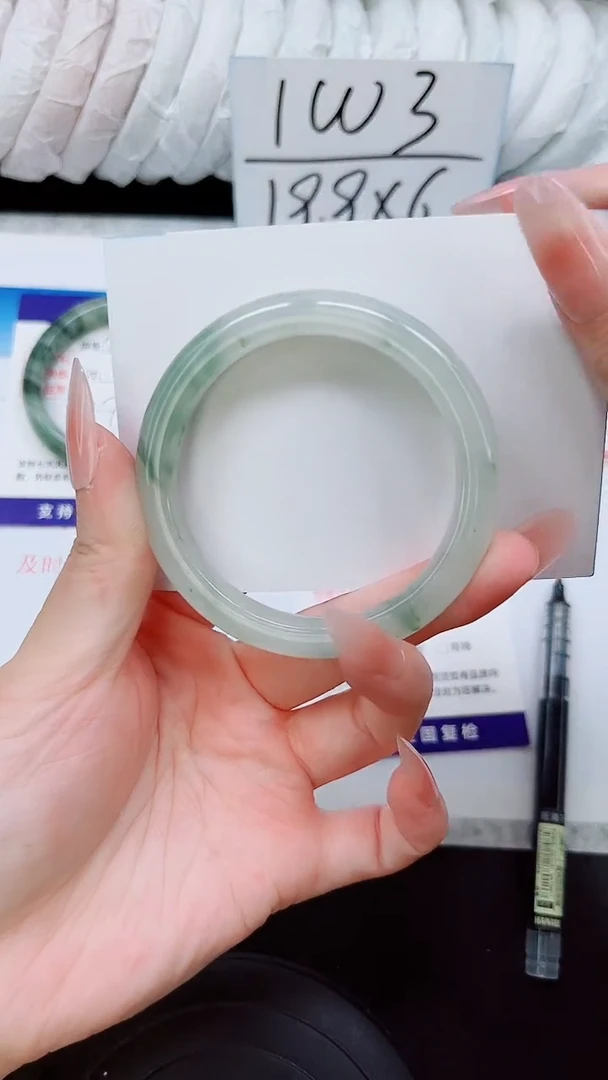 石英质玉手镯未镶嵌A204-52/53