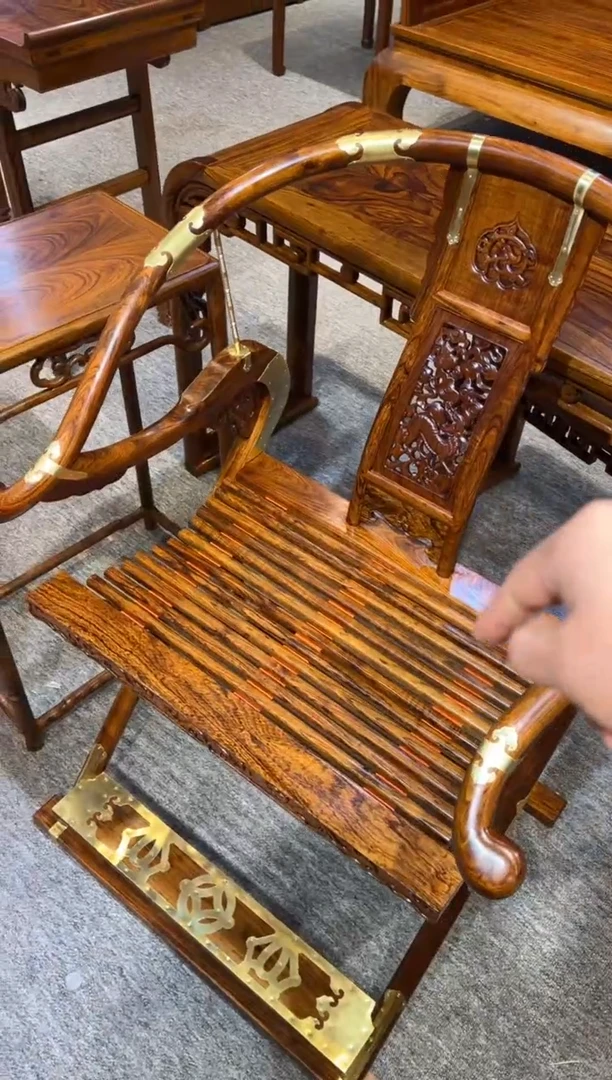 木交椅 交椅 红木家居