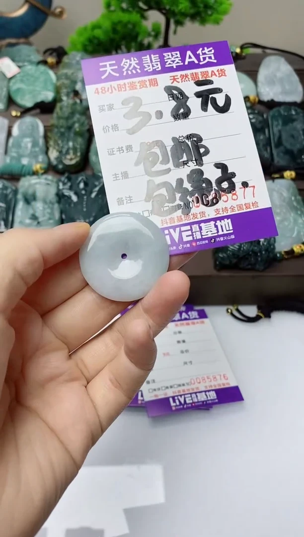 翡翠未镶嵌颈饰