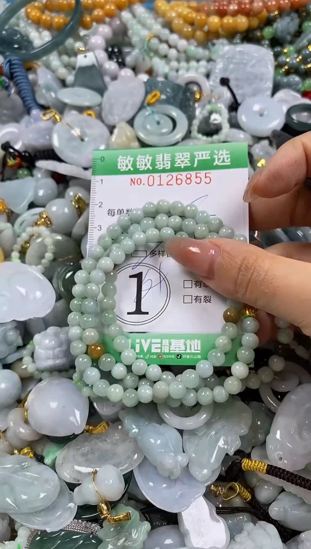 【闪购商品】翡翠颈饰未镶嵌闪购0126855多样性发其一