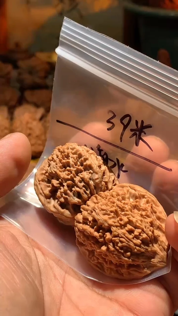 把件桃核大*水丰泰文玩  满天星 尺寸左右