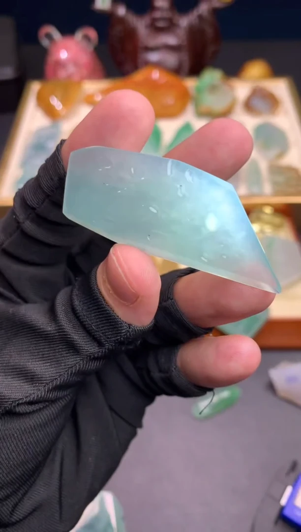 未镶嵌定制翡翠天然翡翠裸石（包工）