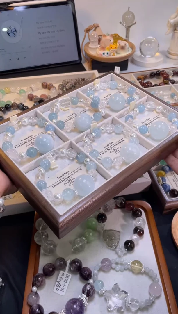 水晶手链未镶嵌968多样性发货